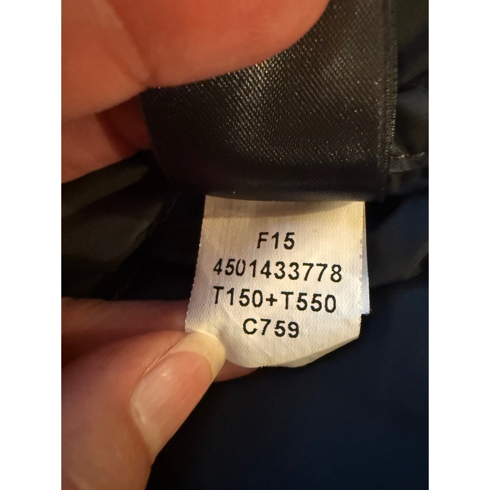 The North Face Nuptse 700 Down Puffer Jacket Men XL Neon yellow Black C759 retro - Picture 4 of 16